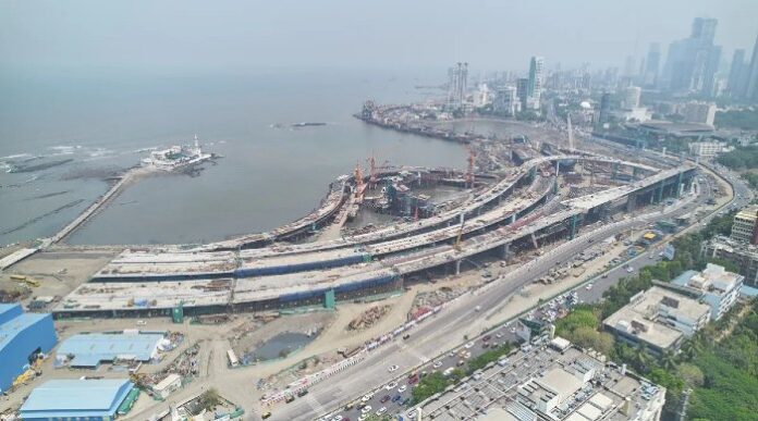 Brihanmumbai Municipal Corporation, PMC, Mumbai Coastal Road, Goregaon-Mulund, elevated roads, cable-stayed bridge, Megha Engineering