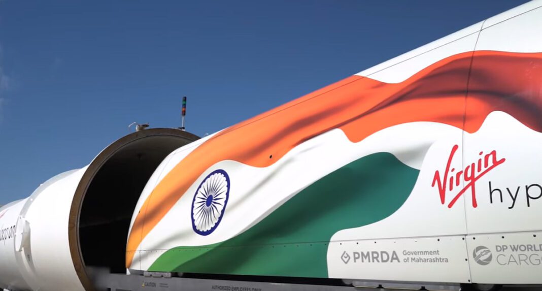 Hyperloop, IIT Madras, TuTr Hyperloop Private Limited, L&T Construction, ArcelorMittal, Indian Railways, autonomous pods, advanced propulsion systems, energy efficiency, Garuda Vahaan, 650V power train, magnetic levitation technology, hydraulic braking systems, safety, aerodynamic efficiency, computational fluid dynamics analysis, innovation, progress, industrial efficiency, benchmarks, speed, sustainability, efficiency.
