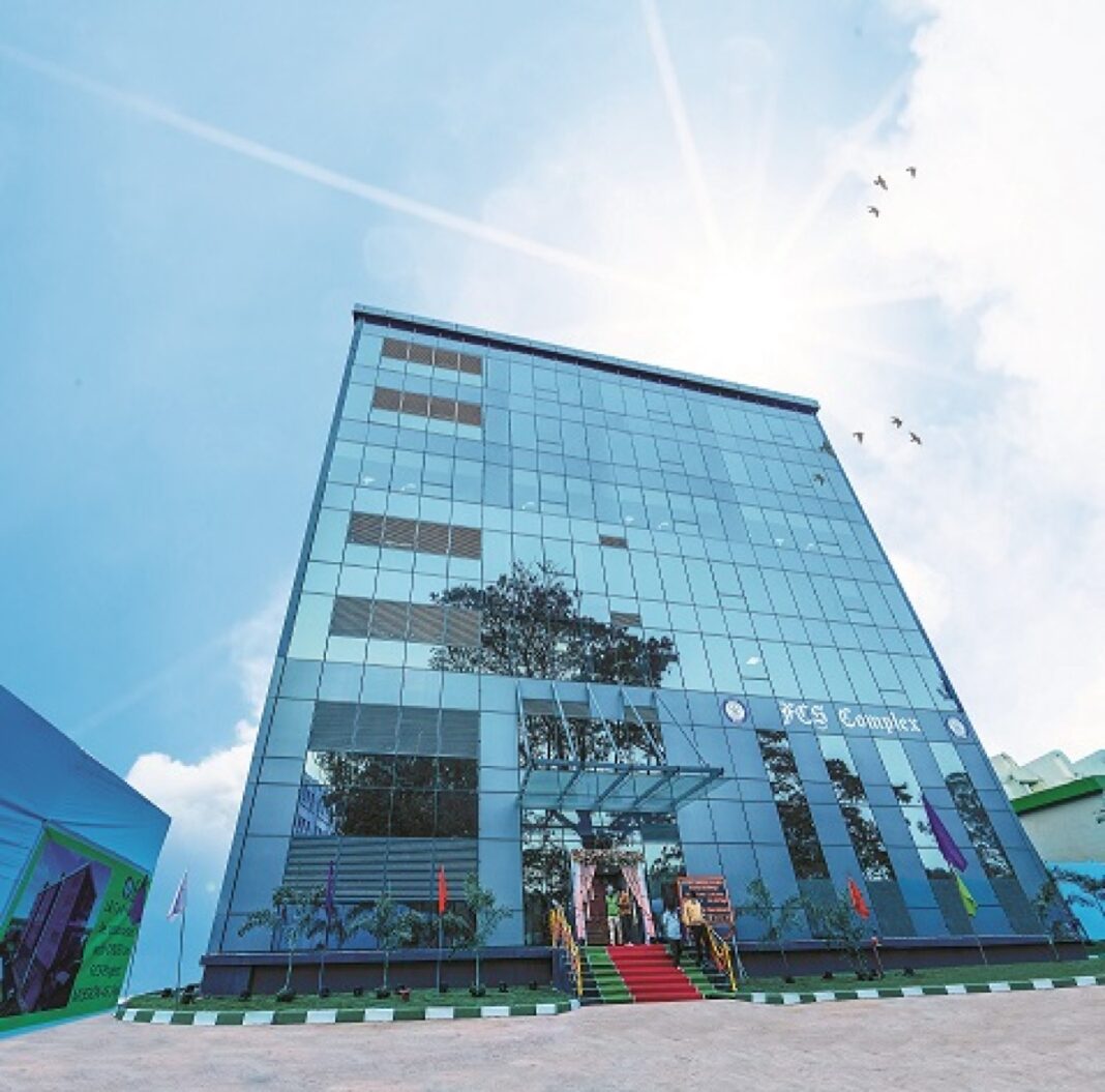 Larsen & Toubro,7-storey, Flight Control System (FCS) Integration Facility, Defence Research and Development Organization (DRDO), Integrated Hybrid Modular Construction Technology (IHMCT), infrastructure development, modular interiors,