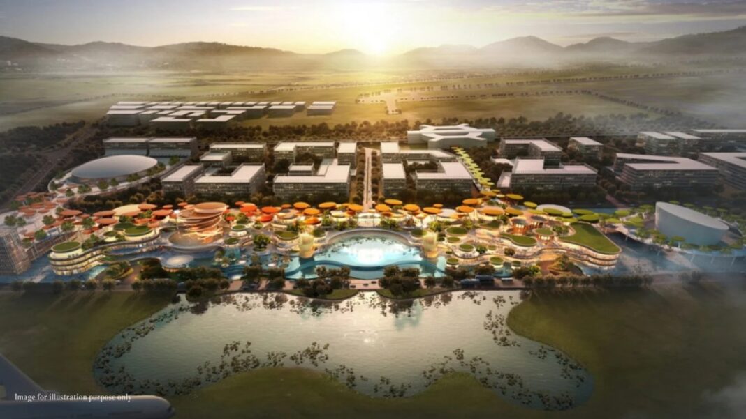 BACL, Kempegowda International Airport, Business park, Metro connectivity, Smart workspaces, Sustainability, Economic growth, Bengaluru Airport City, Real estate development, Innovation, Collaboration, Global Capability Centers, Green building practices, Cutting-edge technology,