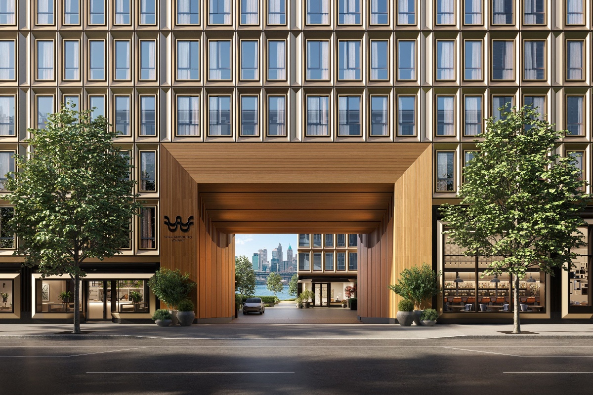 urban development, waterfront revitalization, mixed-use architecture, community hub, sustainable design, public green spaces, residential towers, commercial spaces, retail integration,