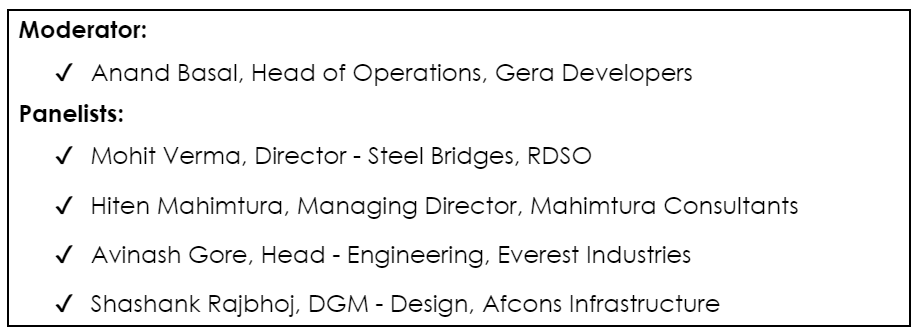 STEEL DAY Conference, steel construction, The Lalit Mumbai, Buildings & Infrastructure, Warehouse Industrial Structures, sustainability, innovation, Amit Shah ISCA Chairman, Ashwini Kumar Ministry of Steel, Vijay Sharma Jindal Stainless, architectural design, structural engineering, urban development, modular construction, seismic resilience, sustainable growth, Tata Steel, Engineers India Ltd, AI in Design & Construction, Navi Mumbai International Airport, steel manufacturing, Jindal Steel & Power, APL Apollo Steel Pipes, Tata BlueScope Steel, Everest Industries, Kirby Building Systems, Altair Inc., BDN Fasteners, Phenix Construction, Roxul Rockwool, Roofix Fasteners. 