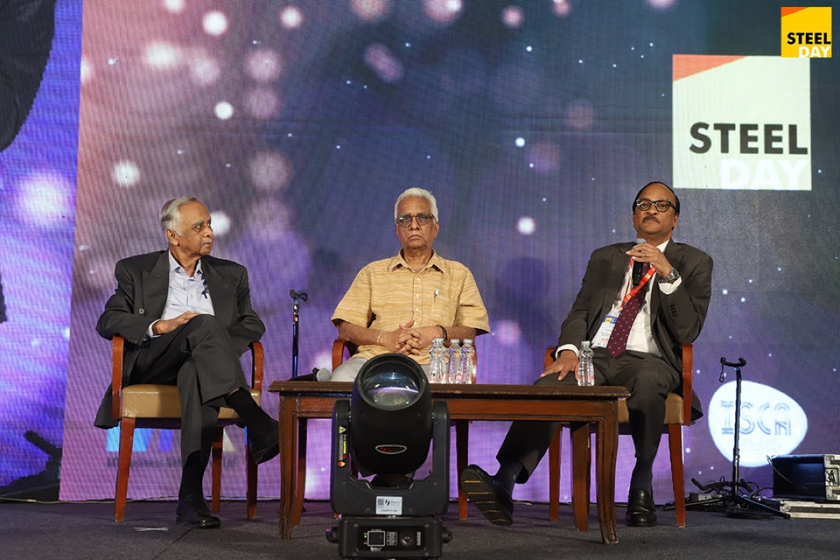 STEEL DAY Conference, steel construction, The Lalit Mumbai, Buildings & Infrastructure, Warehouse Industrial Structures, sustainability, innovation, Amit Shah ISCA Chairman, Ashwini Kumar Ministry of Steel, Vijay Sharma Jindal Stainless, architectural design, structural engineering, urban development, modular construction, seismic resilience, sustainable growth, Tata Steel, Engineers India Ltd, AI in Design & Construction, Navi Mumbai International Airport, steel manufacturing, Jindal Steel & Power, APL Apollo Steel Pipes, Tata BlueScope Steel, Everest Industries, Kirby Building Systems, Altair Inc., BDN Fasteners, Phenix Construction, Roxul Rockwool, Roofix Fasteners.