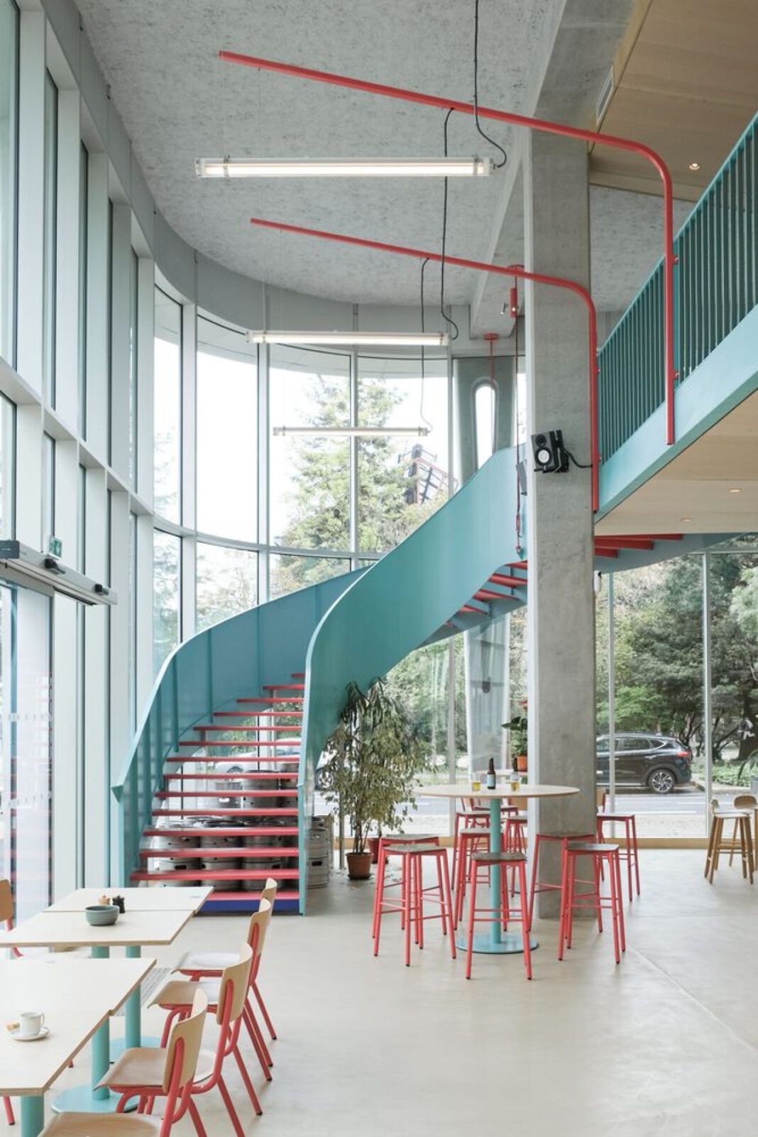 Mashup, Bar Restaurant, Microbrewery, Transparent Design, Brewing, Dining, Nantes Design School, Sustainability, Community, Interior Design