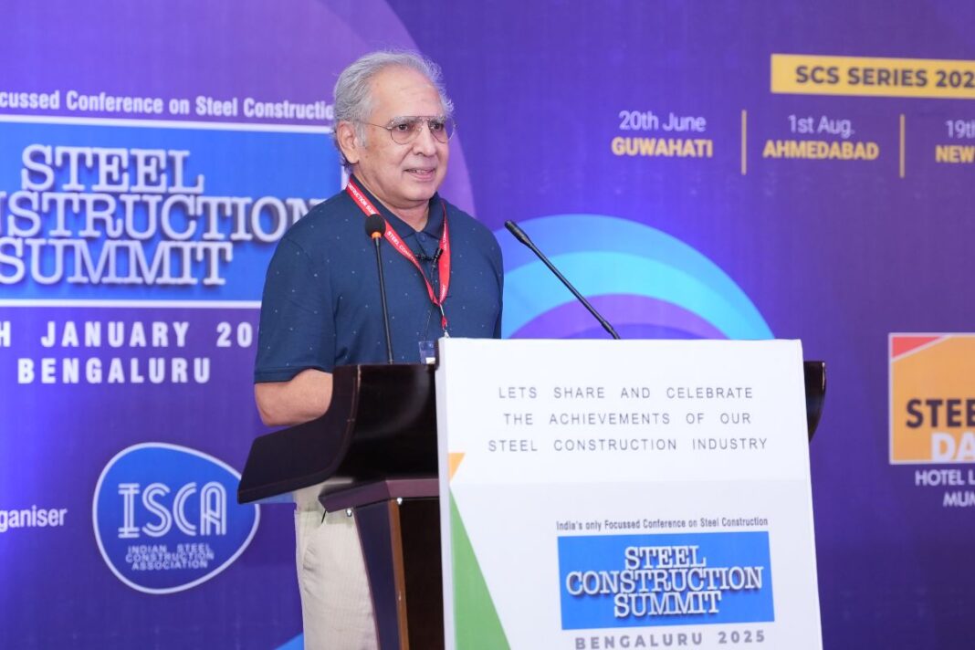 Harakere Suryanarayana, SAR PRO Consulting Engineers, structural engineering India, steel structures India, large-span design, Mehdipatnam skywalk, Uppal skywalk Hyderabad, structural consultant interview, steel in construction, industrial structures, PEB in India, evolution of steel buildings, Indian infrastructure, civil engineering career, structural design challenges, steel architecture, Indian construction trends, iconic steel projects, advice for young engineers, composite construction India, IS 800 code, Tekla structures India, engineering mentorship, fast-track construction