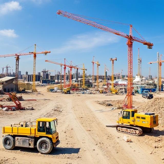 India's Construction Equipment Sector Sees Record Low Growth in FY25 Amid Election-Driven Slowdown