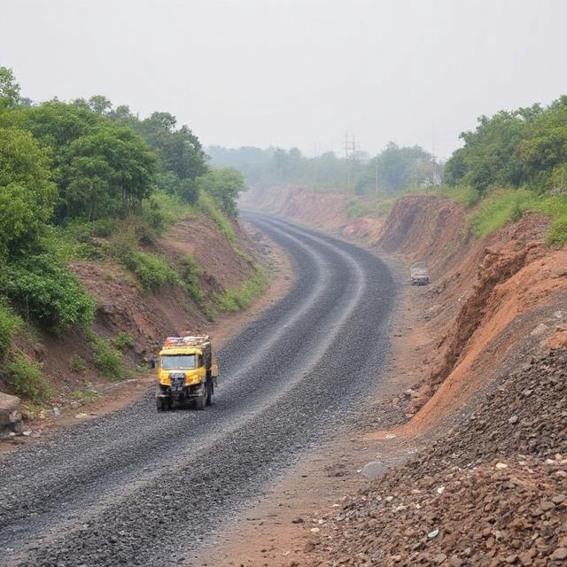 Steel Slag Used to Strengthen Mumbai–Goa Highway Repairs