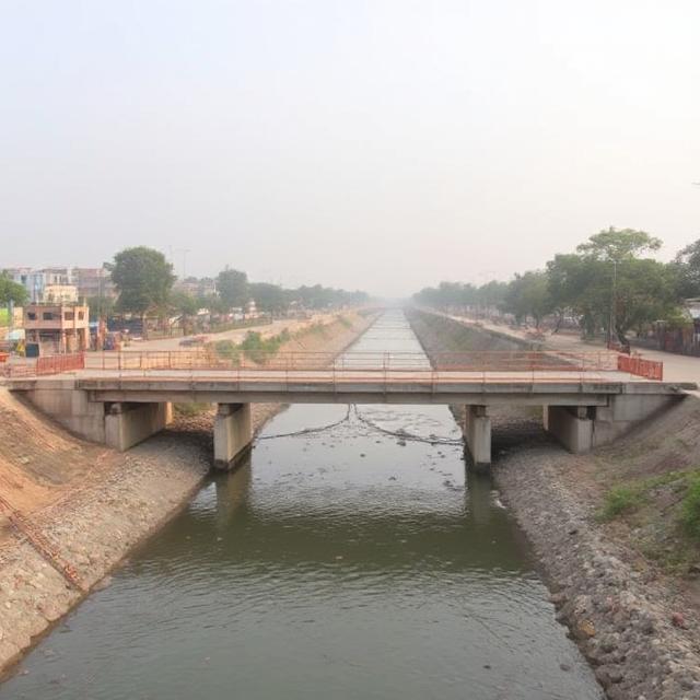 Prefabricated Bridges Over Sidhwan Canal Near Completion in Ludhiana