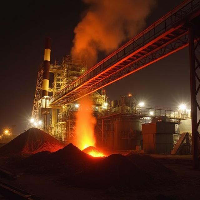 Lloyds Metals & Energy Commissions Sponge Iron Plant in Maharashtra