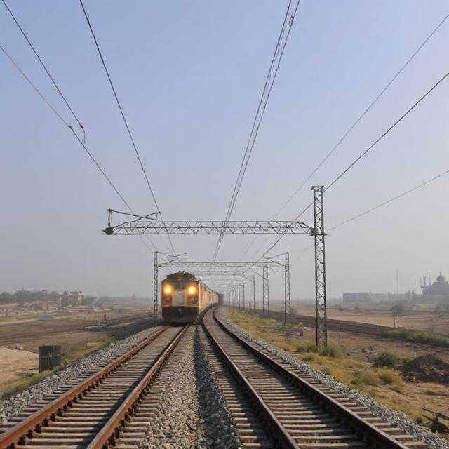India Clears $3.4 Billion Rail Project Near China Border