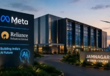 Reliance and Meta to Build 168 MW AI Data Centre in Jamnagar Reliance and Meta to Build 168 MW AI Data Centre in Jamnagar