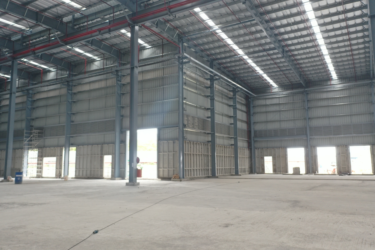 Steel construction, industrial park development, structural stability, durability, fast construction, green steel, sustainability, vertical warehousing, composite structures, technological advancements