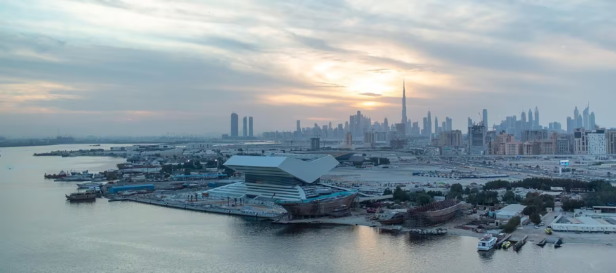 Dubai, Mohammed bin Rashid Library, largest library, cultural centre, unique design, Rehal-inspired, prefabricated steel structures, high-performance glass, smart technology, tintable glazing, BIM, drones, construction monitoring, vertical core walls, structural integrity, engineering feat, cultural landmark
