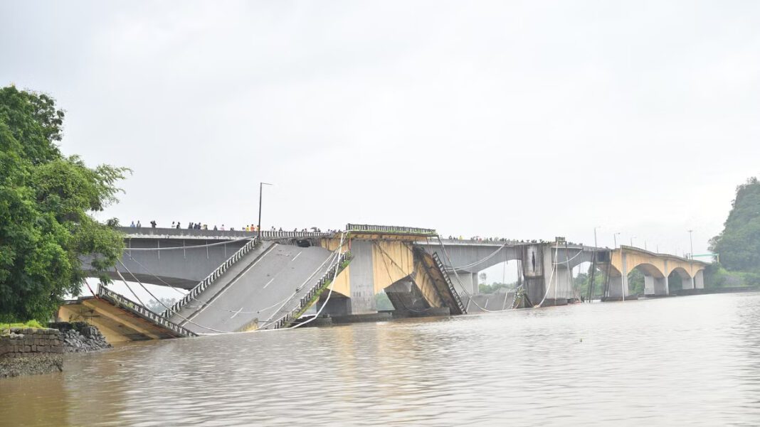 Kali River bridge collapse, NH 66, new bridge inspection, Sadashivgad bridge, stability assessment, highway management