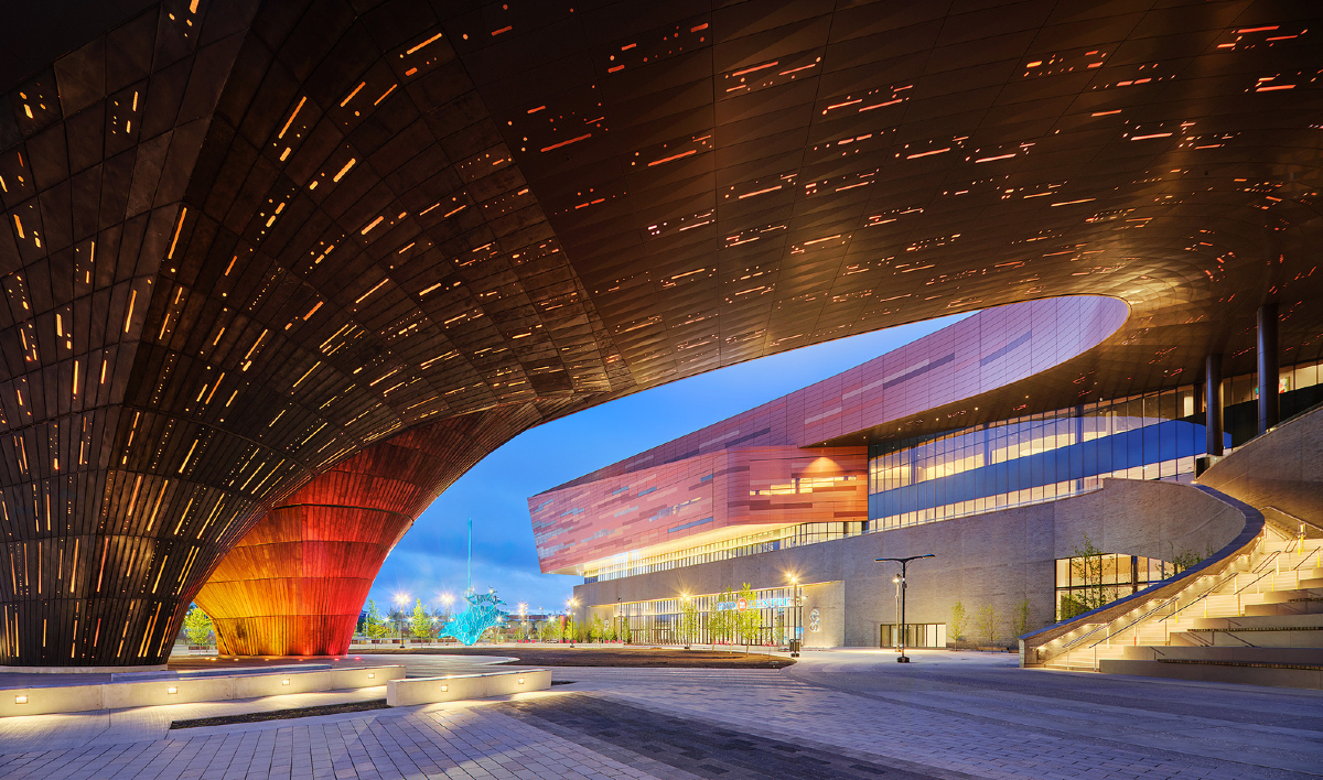 BMO Centre, Calgary, Convention Centre, Expansion, Western Canada, Architectural Design, Steel Construction, Stantec, Populous, S2 Architecture, Economic Growth,, Event Space, Modern Design, Calgary Stampede