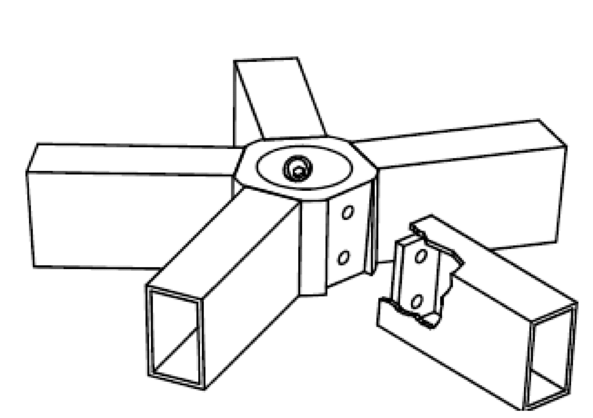 Free-form grid shells, Computational tools, Design challenges, Topology optimisation, NURBS (Non-Uniform Rational B-Splines), Meshing, Beam-panel connection, Geometrical torsion, Buckling, Connector node innovation, Structural members, Torsional flexibility, Petal design, Splice node, Structural engineering.
