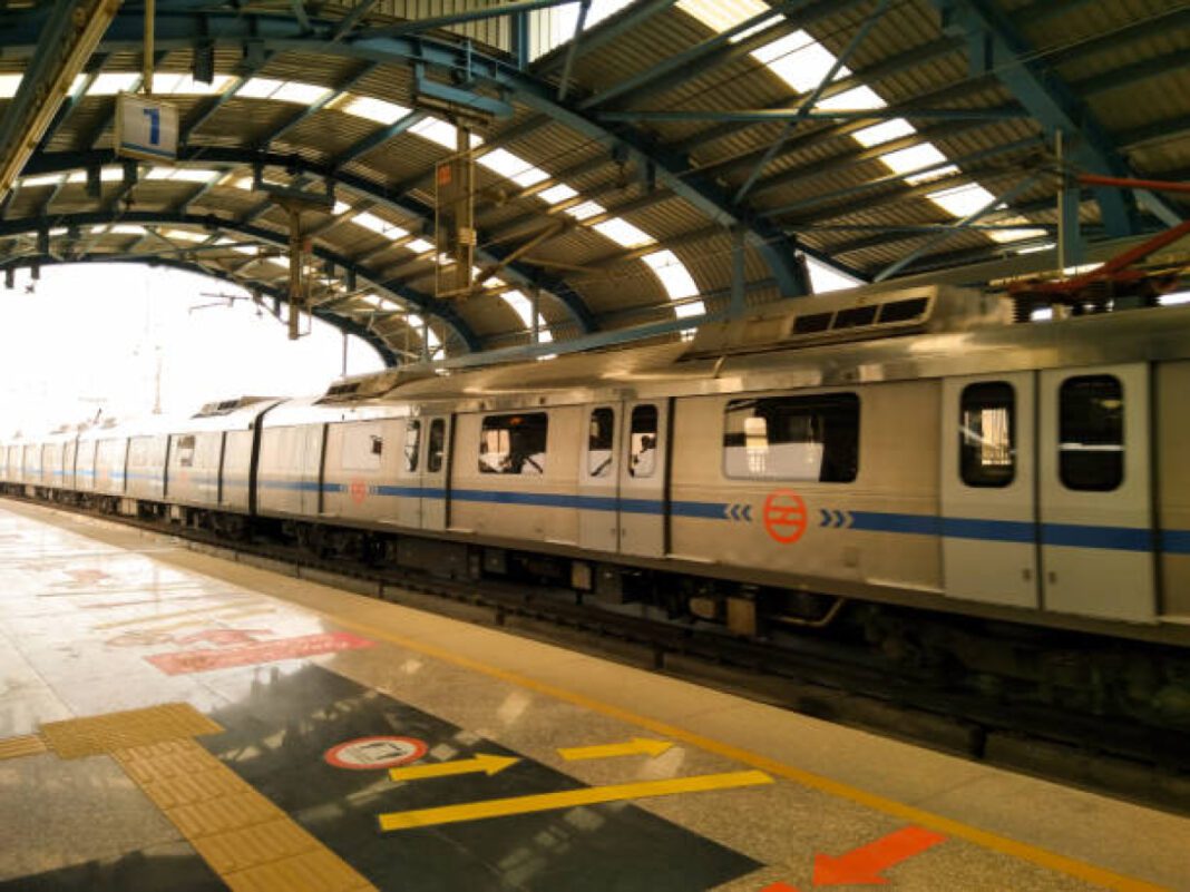 Delhi Metro Phase IV, First Train Arrival, DMRC, Urban Mobility, Metro Expansion, Connectivity Improvement, Sustainable Transportation, New Metro Routes, Modern Metro Trains, Advanced Metro Technology, Transportation Infrastructure, Urban Mobility