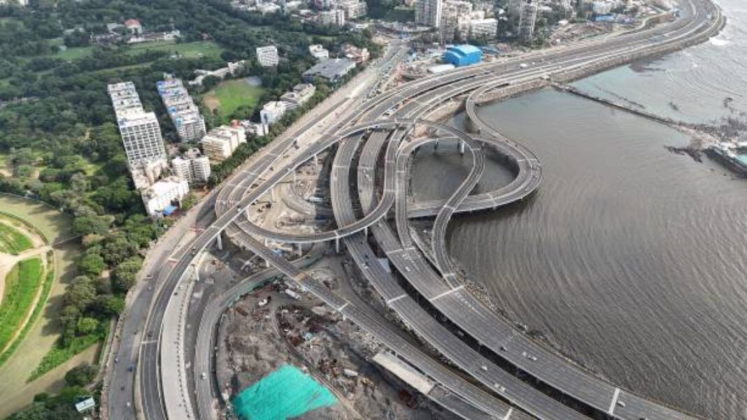 Mumbai coastal road, sea-link project, urban mobility, infrastructure development, sustainable development, Mumbai infrastructure, economic growth, transportation improvements.