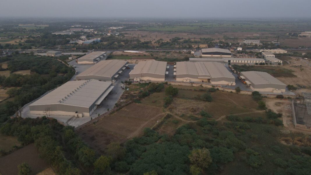 Anmol Laxmi Industrial & Logistic Park, logistics infrastructure, modern warehousing, Tata Structura, structural steel, logistics park engineering, innovative design solutions, functional infrastructure