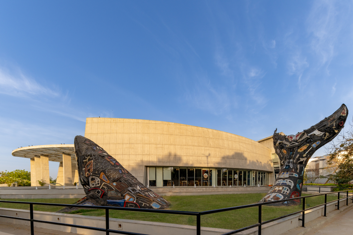 Aquatic Gallery, Ahmedabad, Science City, architecture, sustainability, nautilus shell, inland aquarium, 5th-generation edutainment, immersive design, steel, energy efficiency, advanced technologies, BIM, architectural innovation