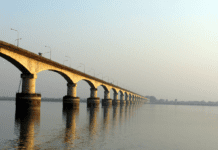 Assam CMA inaugurates the Majuli- Jorhat bridge and its connecting highway Jorhat bridge
