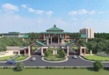 Home Minister Lays Foundation Stone for Assam Legislative Assembly Building in Dibrugarh Home Minister Lays Foundation Stone for Assam Legislative