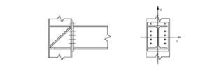 Extended end plate