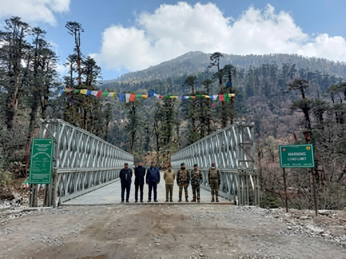 Steel Suspension Bridge