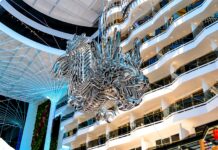 Dragon Sculpture, MSC World Asia Dragon Sculpture